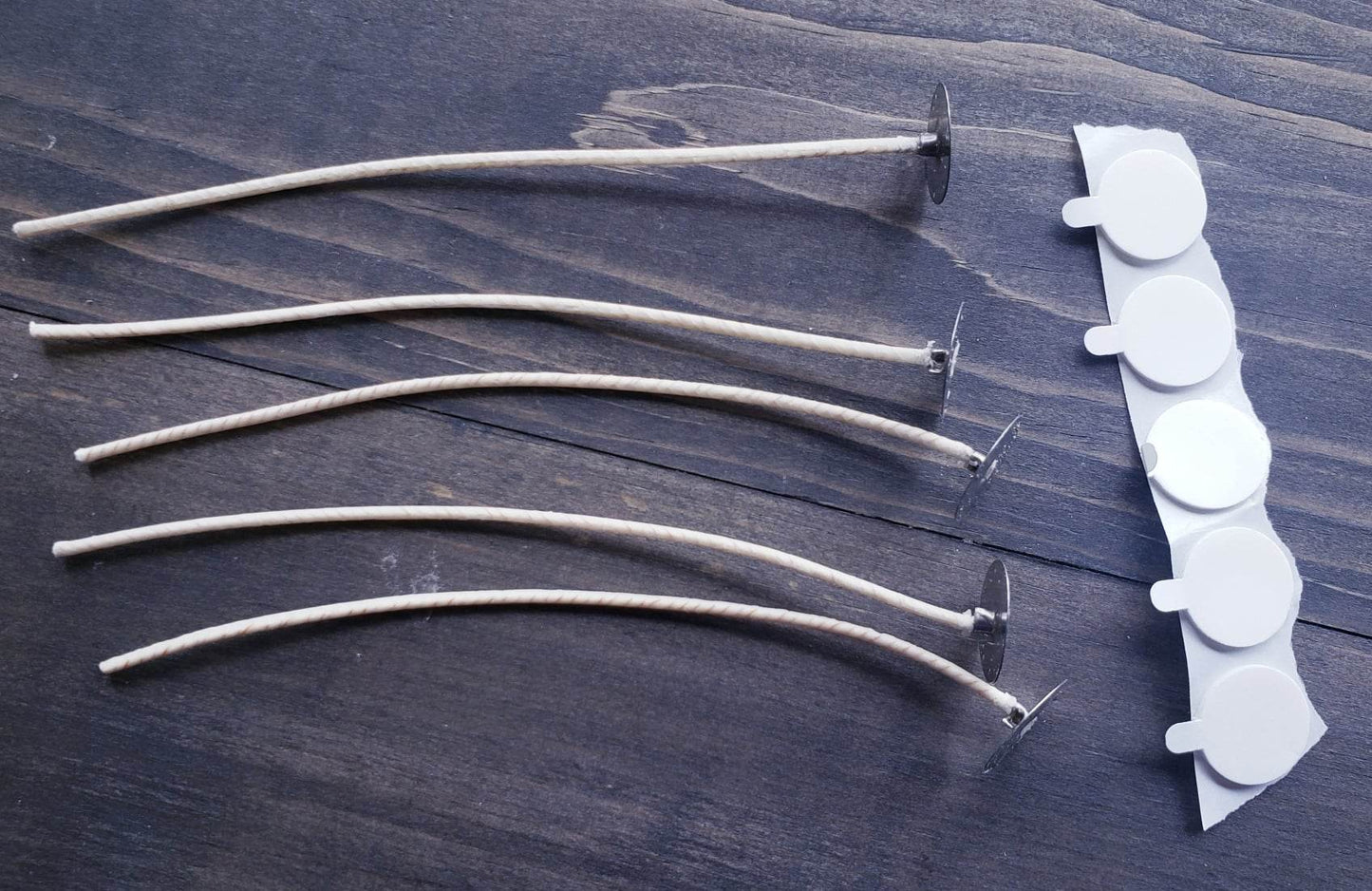 Mèches de coton pour fabrications de chandelles