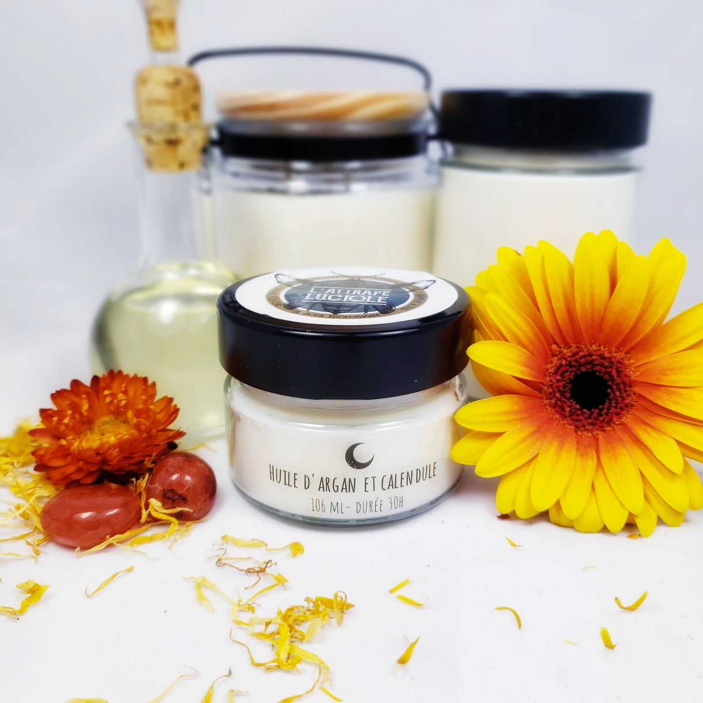 Huile d'argan et calendule