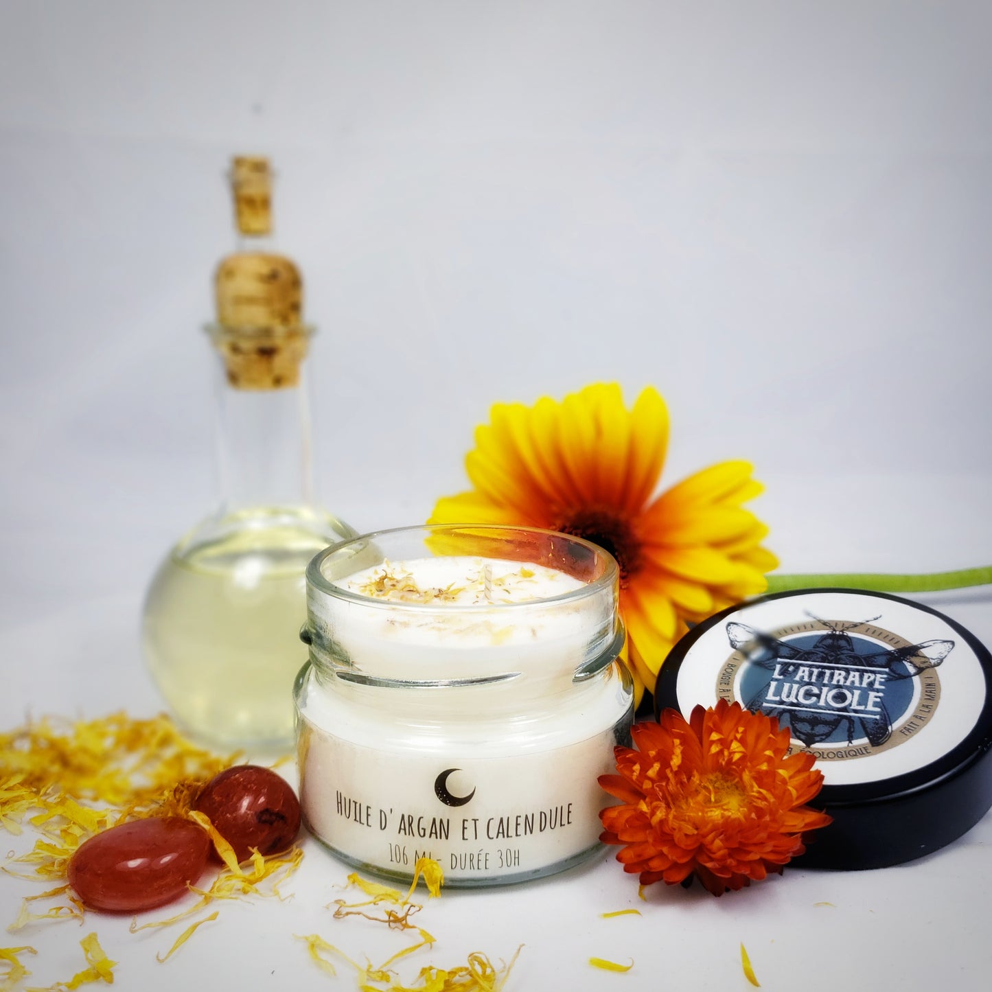 Huile d'argan et calendule